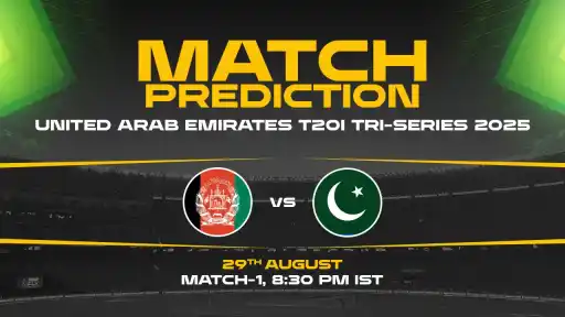 AFG vs PAK, 1st T20I Match Prediction– Who will win the Match?