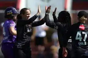 Northern Superchargers Women lost to Manchester Originals Women in the Hundred women's 2025 match 17