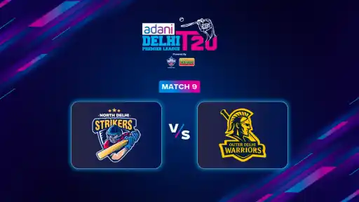 North Delhi Strikers vs Outer Delhi Warriors match 9