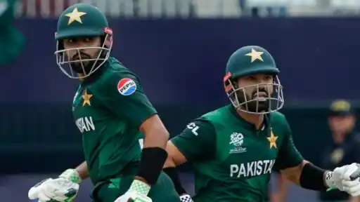 Babar Azam and Mohammad Rizwan