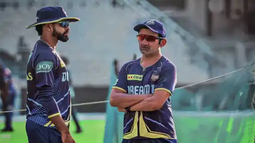 Shreyas Iyer and Gautam Gambhir