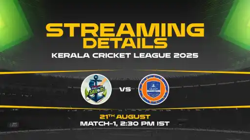 Kerala Cricket League 2025, Match 1