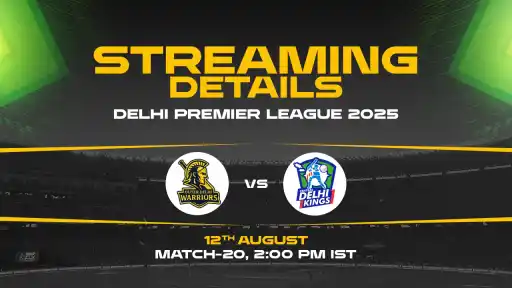 Outer Delhi Warriors vs Central Delhi Kings match 20