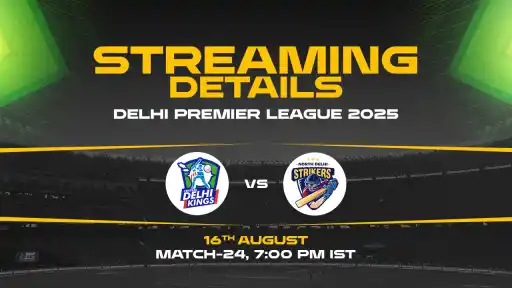 Central Delhi Kings vs North Delhi Strikers match 24