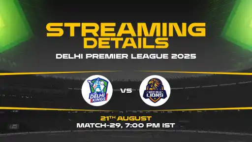 Central Delhi Kings vs West Delhi Lions match 29