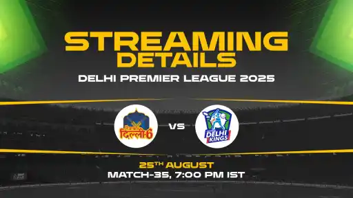 Purani Dilli 6 vs Central Delhi Kings 