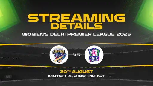 North Delhi Striker Women vs Central Delhi Queens match 4