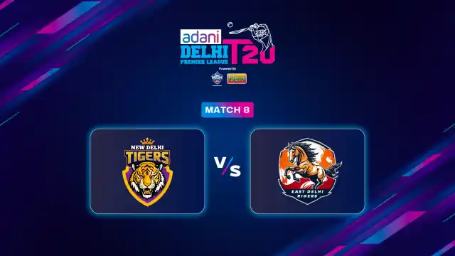 New Delhi Tigers vs East Delhi Riders match 8