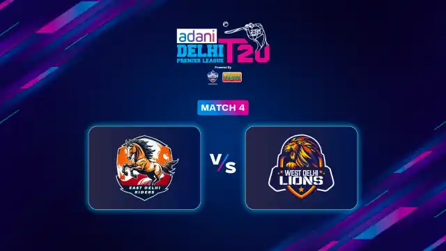 East Delhi Riders vs West Delhi Lions match 4