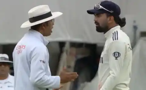 Kumar Dharmasena and KL Rahul