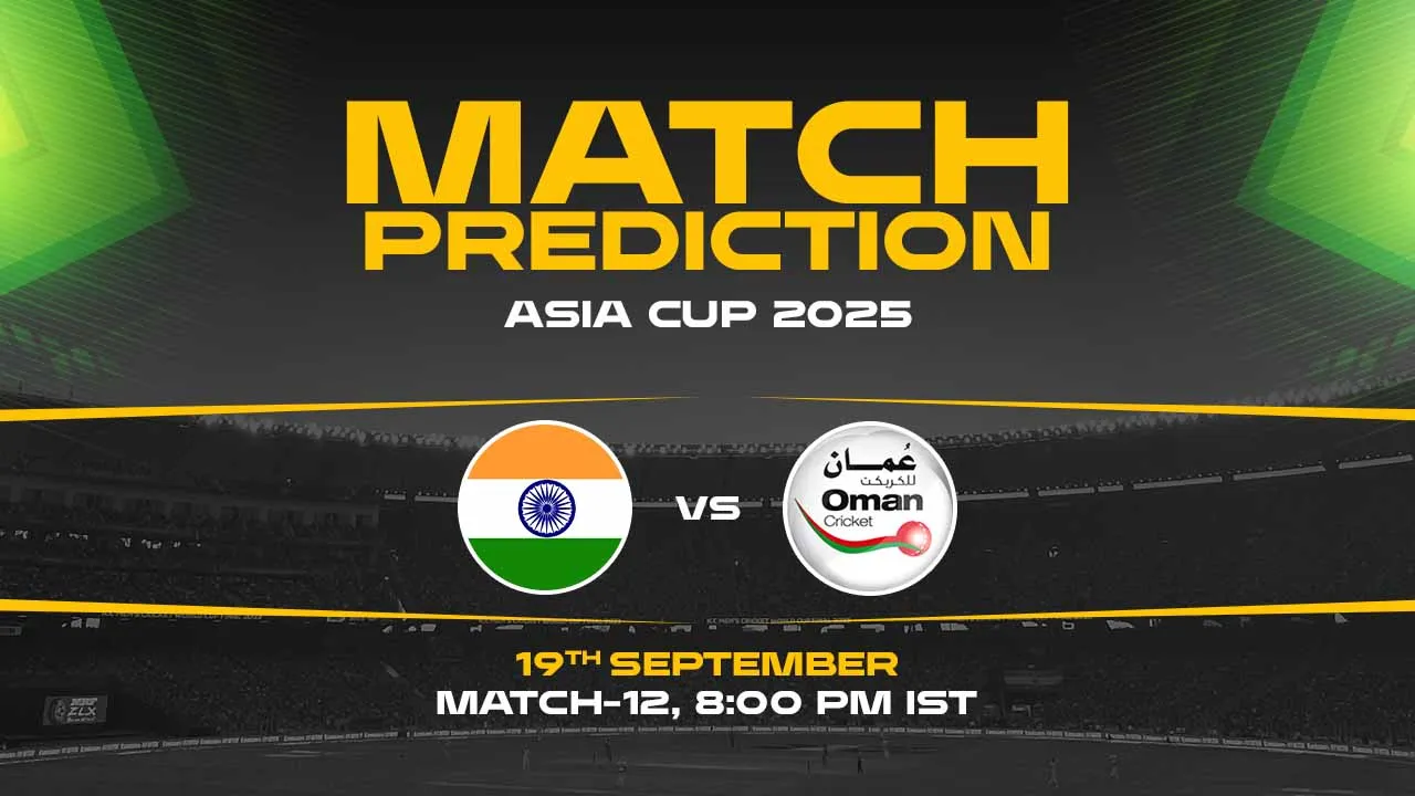 IND vs OMN Match Prediction 
