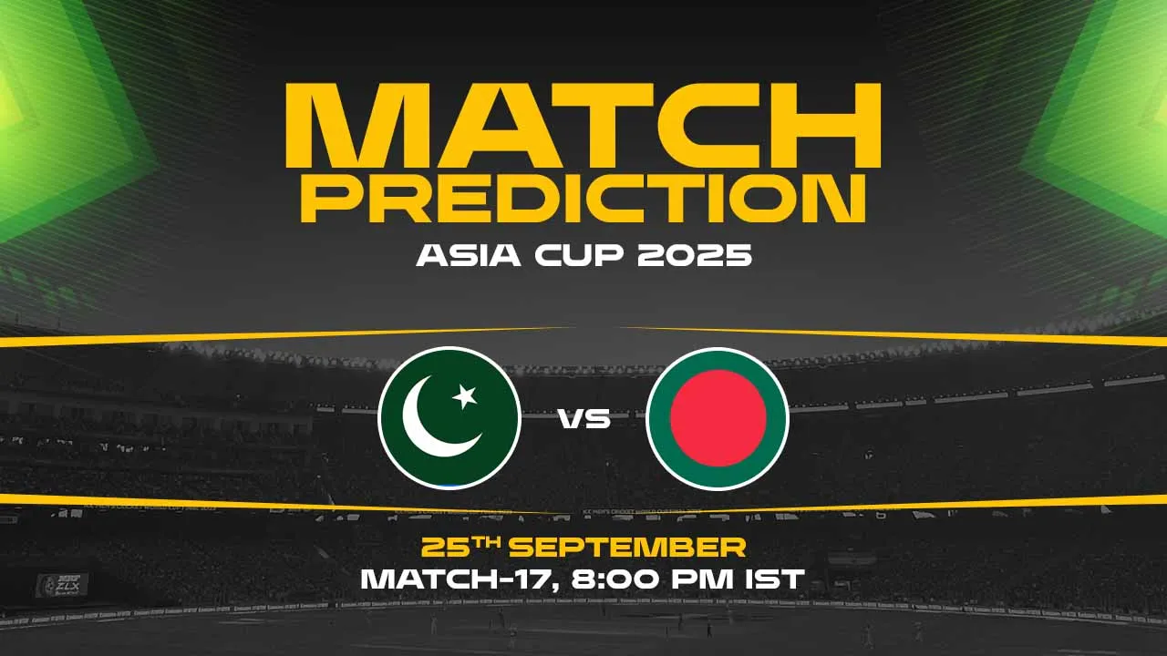PAK vs BAN Match Prediction