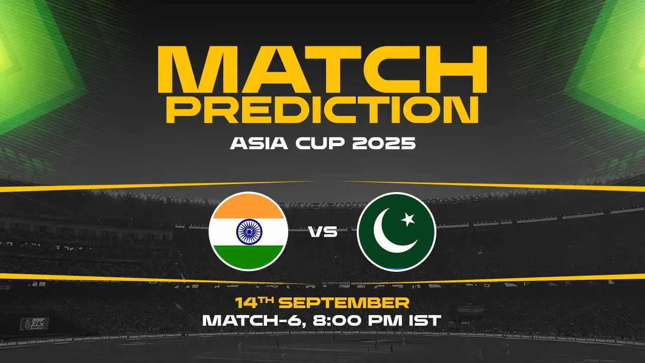 IND vs PAK Match Prediction 
