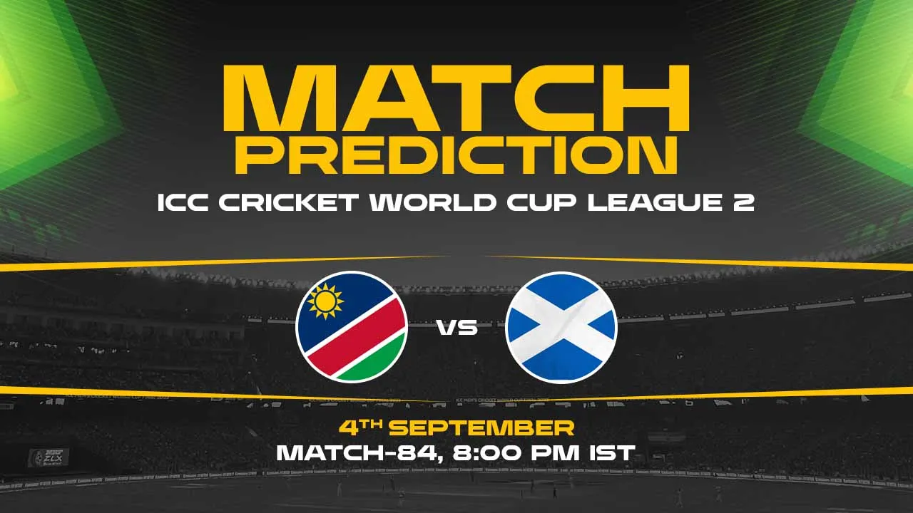 NAM vs SCO ICC CWC League Two 2023-2027