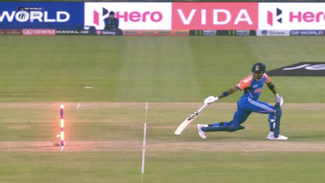 Hardik caught napping