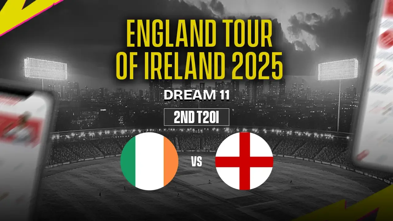 IRE vs ENG 2nd T20I England tour of Ireland, 2025