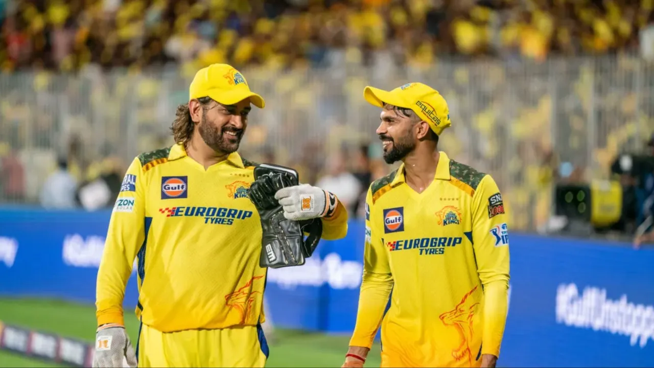 Ruturaj Gaikwad on MS Dhoni's comment on CSK's batting future. 
