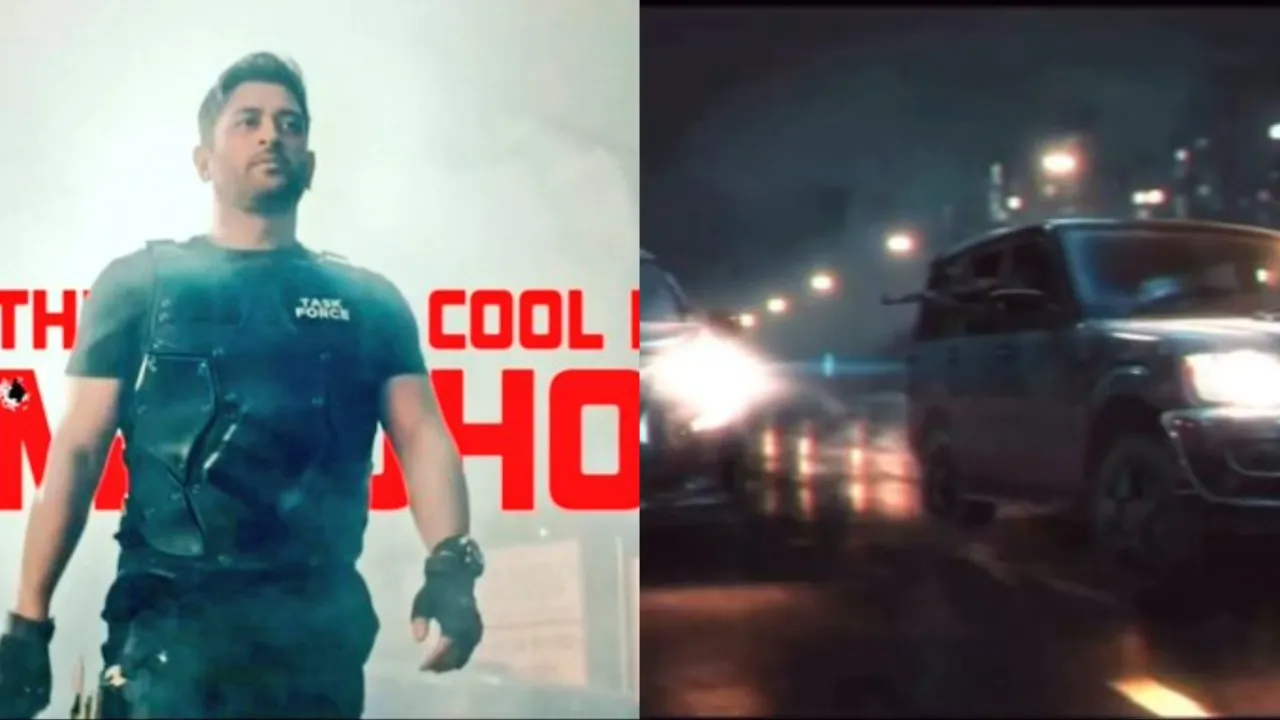 MS Dhoni turns into action hero.