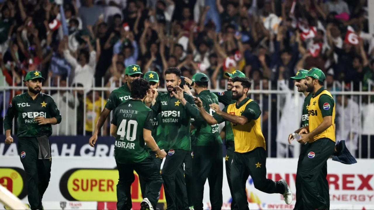 Mohammed Nawaz creates history to record T20I hat-trick. 