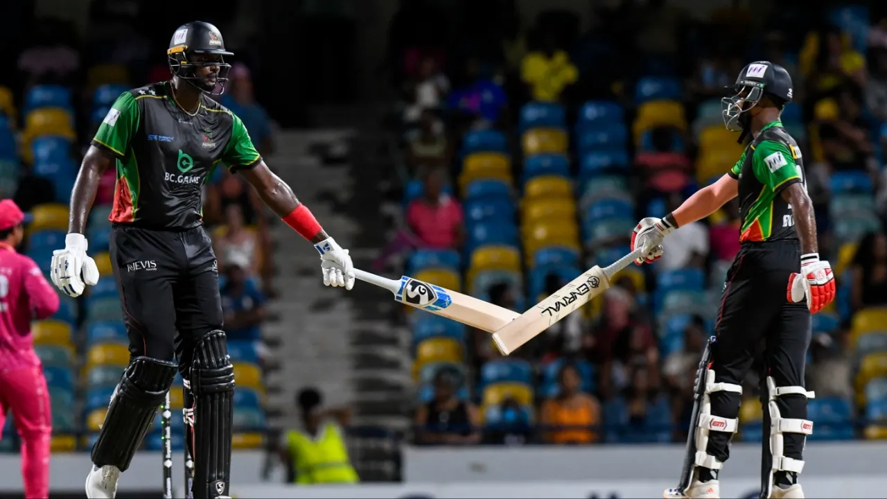 Barbados Royals vs St Kitts and Nevis Patriots full match highlights and scorecard. 