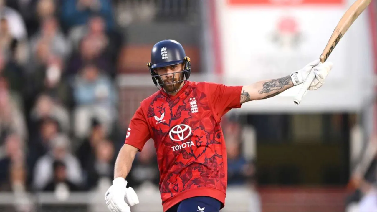 Phil Salt records England's highest individual T20I score. 