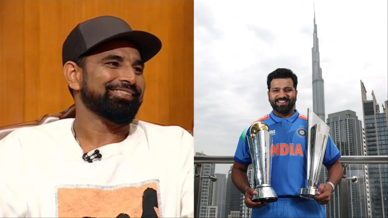 Mohammed Shami comments on Rohit Sharma's greatness. 