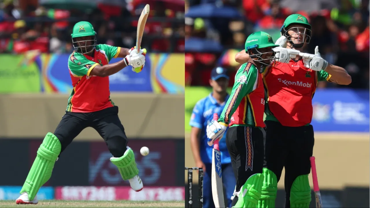 Saint Lucia Kings vs Guyana Amazon Warriors full match highlights and scorecard. 