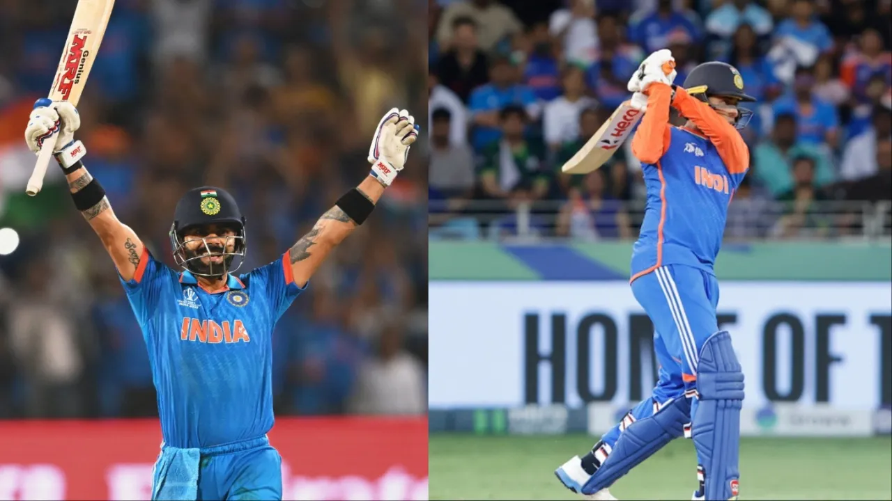 Abhishek Sharma breaks Virat Kohli's T20I record. 