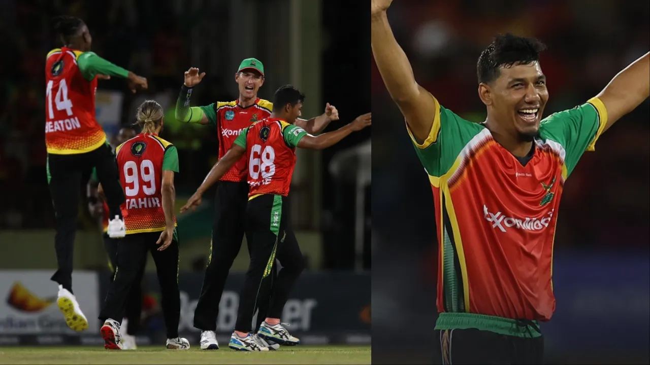 Guyana Amazon Warriors vs Barbados Royals full match highlights and scorecard. 