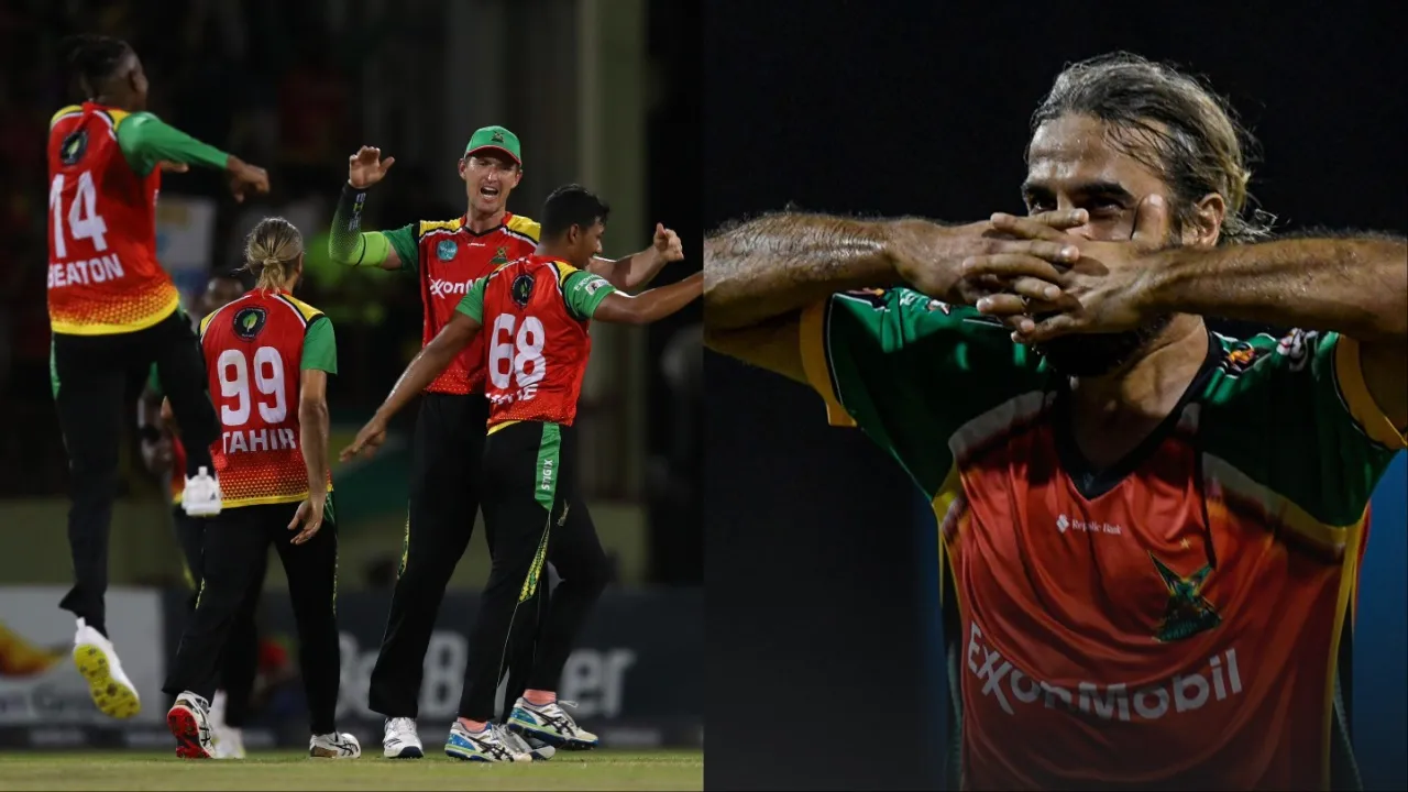 Saint Lucia Kings and Guyana Amazon Warriors full match highlights and scorecard. 