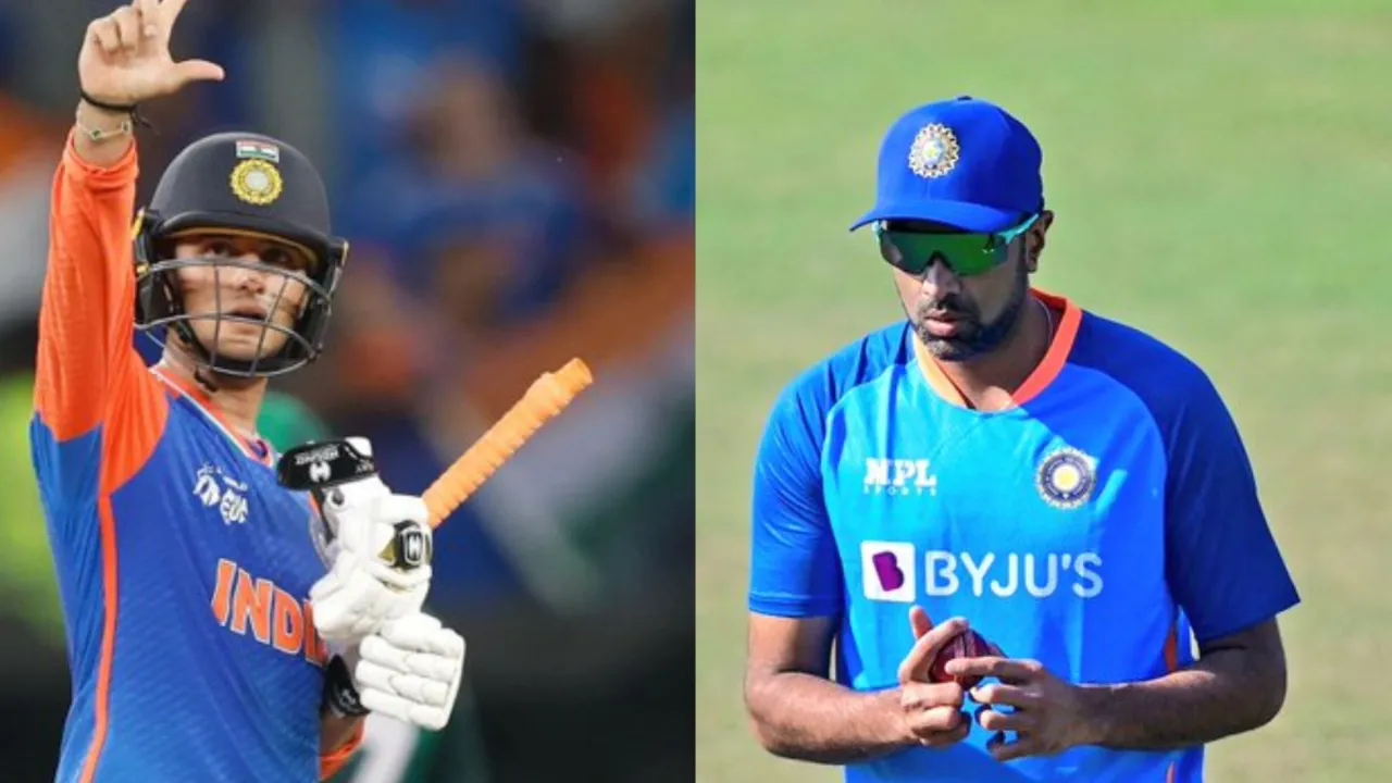 Ravichandran Ashwin compares Abhishek Sharma's shot with former India star.