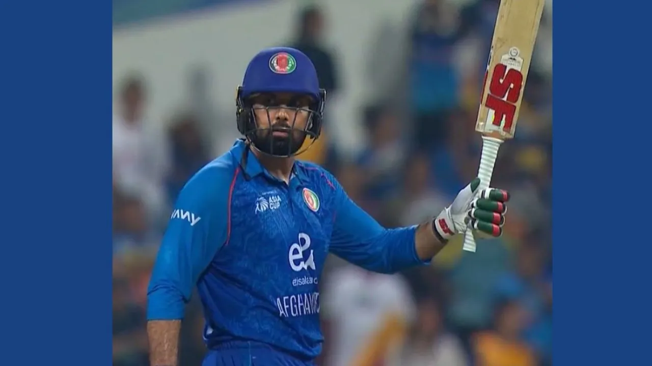 Mohammad Nabi equals the record of fastest T20I fifty by an Afghanistan batter