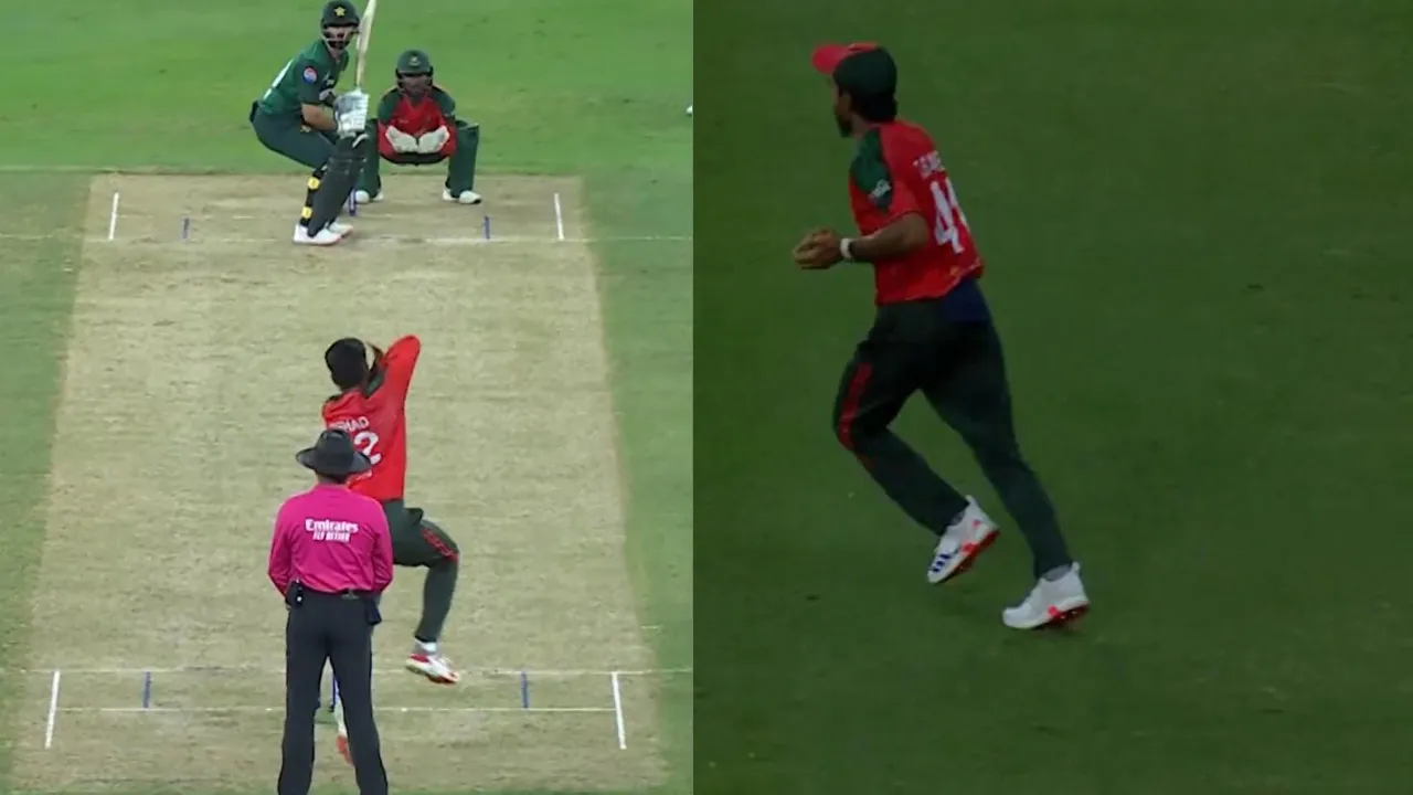 Rishad Hossain struck in his opening over