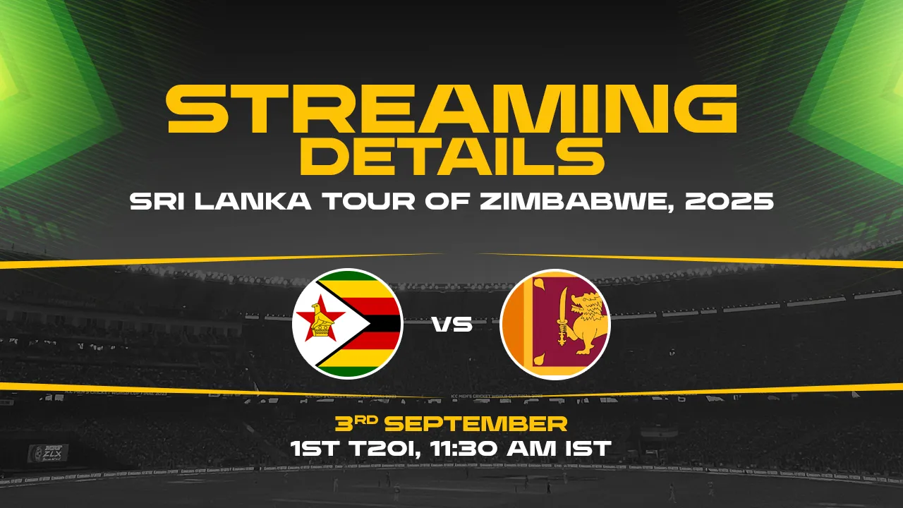 Sri Lanka tour of Zimbabwe, 2025 ,1st T20I