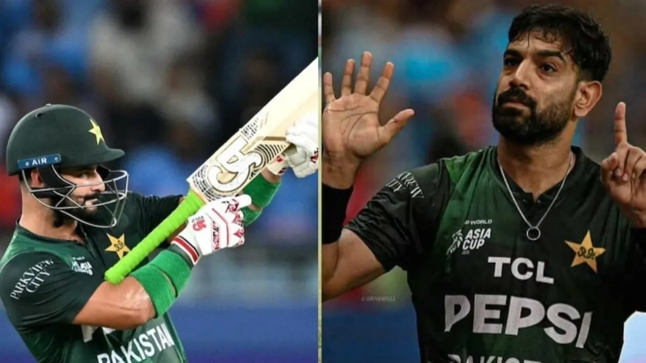 Haris Rauf and Sahibzada Farhan