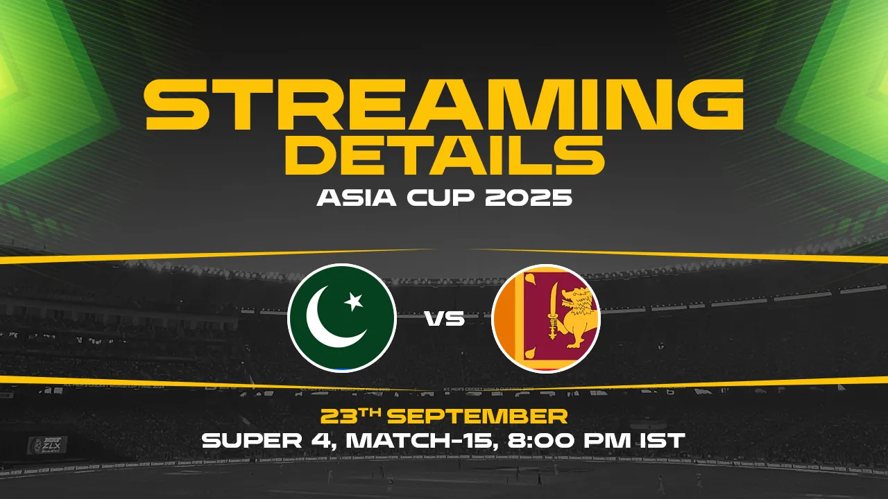 Pakistan vs Sri Lanka
