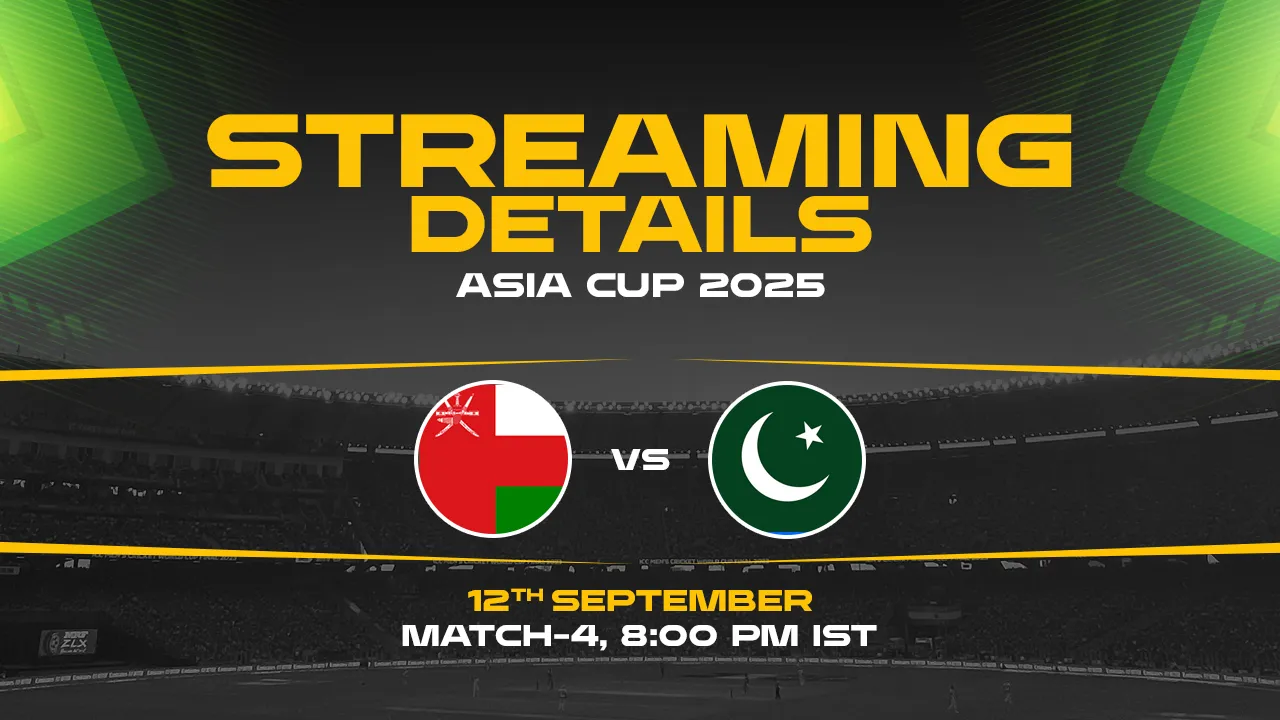 Asia Cup 2025, Match 4: Pakistan vs Oman