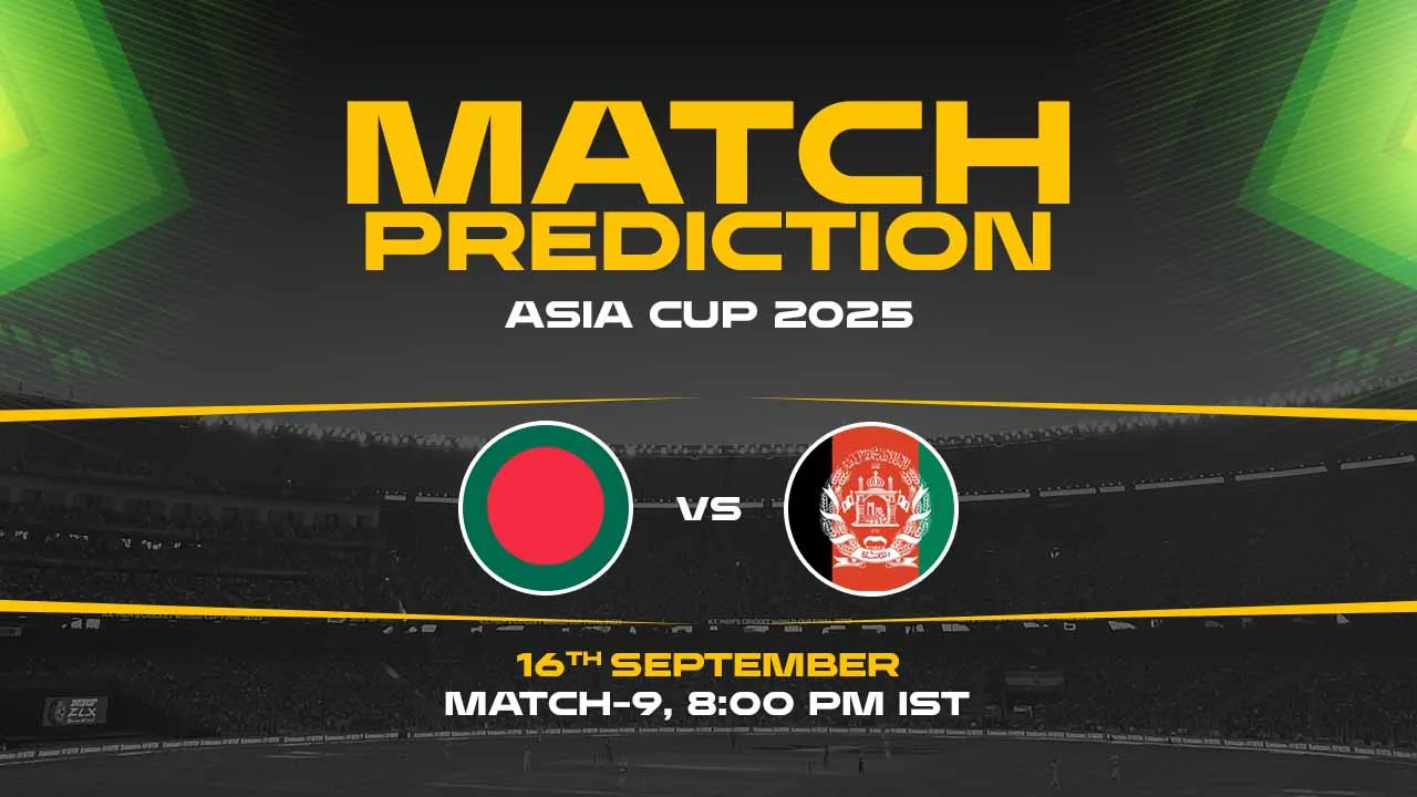 BAN vs AFG Match Prediction