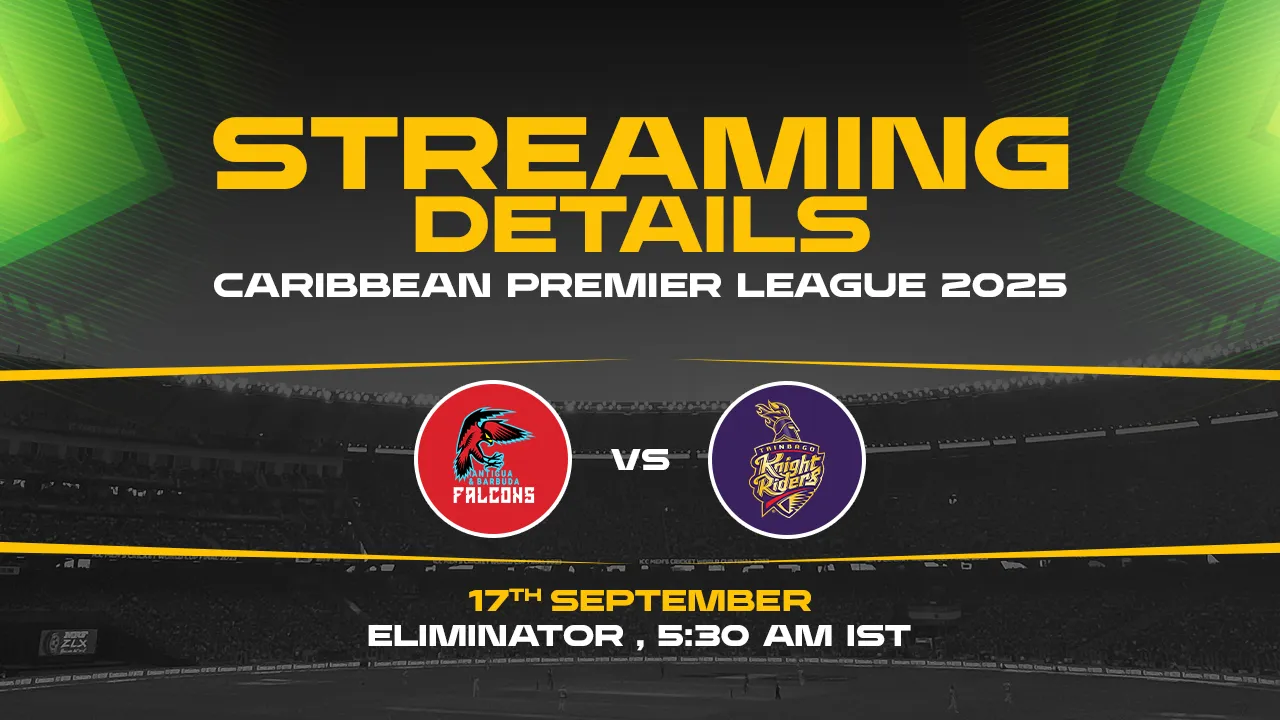 Caribbean Premier League (CPL) 2025, Eliminator: Trinbago Knight Riders vs Antigua and Barbuda Falcons