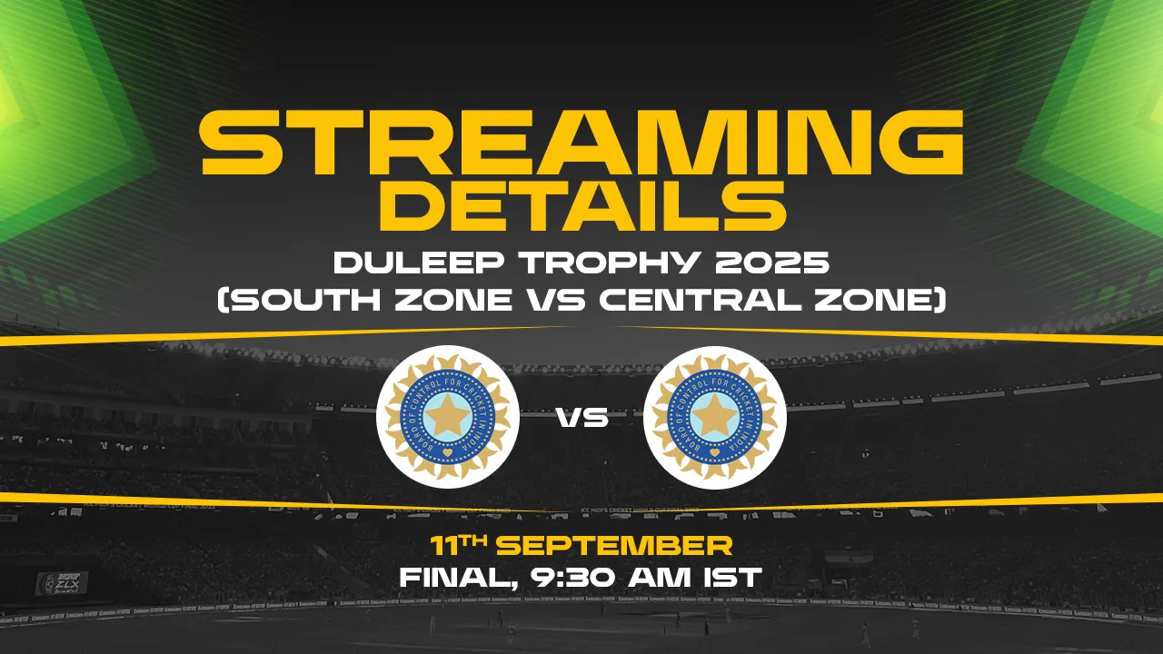 Duleep Trophy 2025 Final