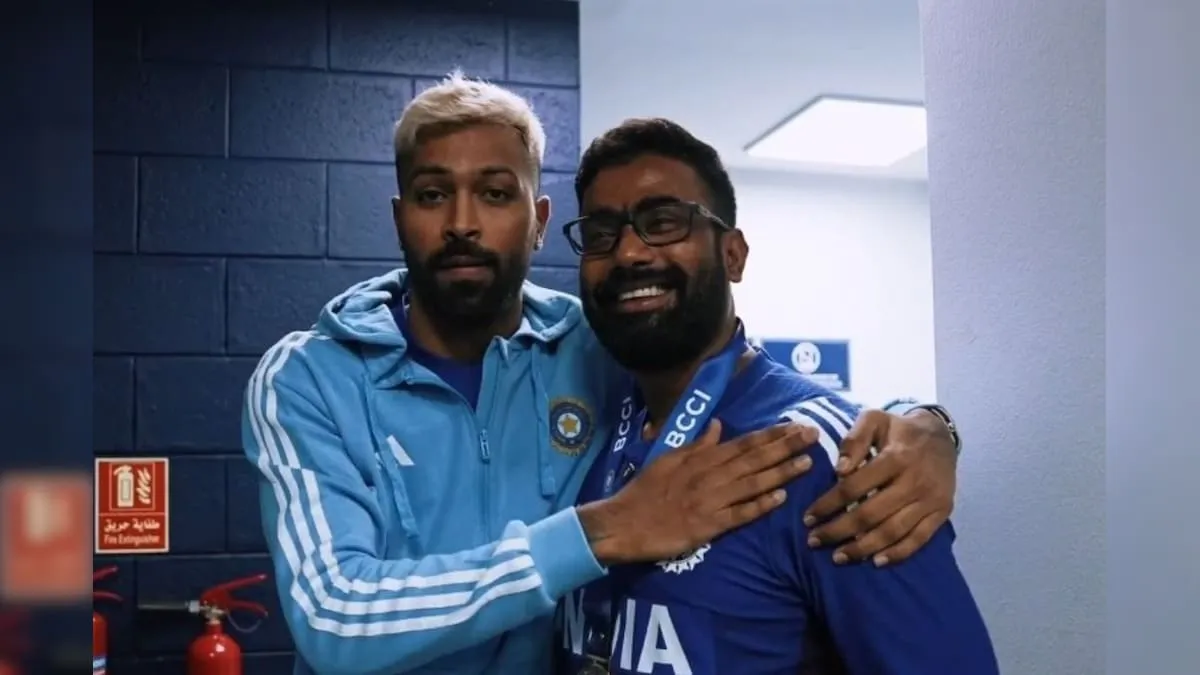 Hardik Pandya dedicates his Impact Player medal to training assistant
