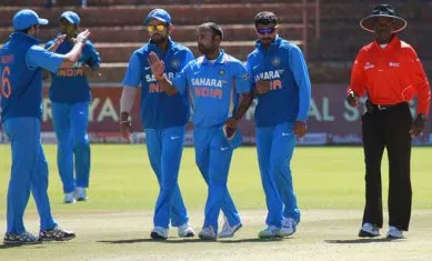 Amit Mishra and Javagal Srinath