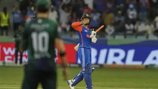 Abhishek Sharma smashed the fastest fifty by an Indian against Pakistan in T20Is