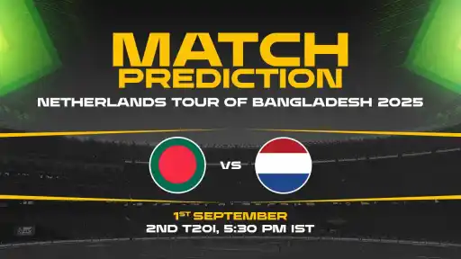 BAN vs NED 2nd T20I
