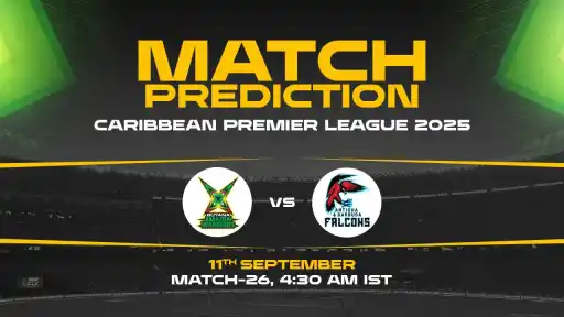 CPL 2025: GAW vs ABF 26th Match, Match Prediction– Who will win the Match?