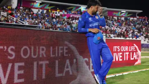 Rashid Khan achieves massive T20I record. 