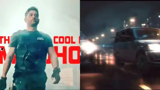 MS Dhoni turns into action hero.