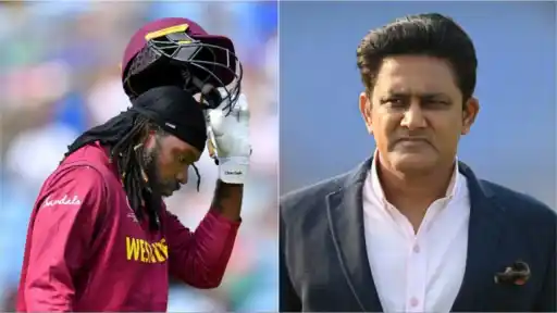 Depressed Chis Gayle drops bombshell statement on Anil Kumble.