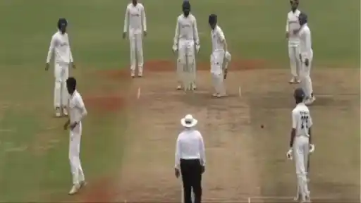 Fielding side teases batter in hilarious way.