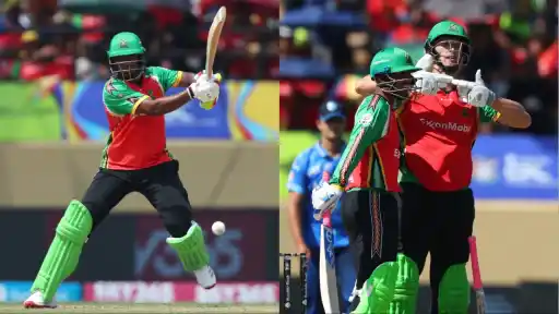 Saint Lucia Kings vs Guyana Amazon Warriors full match highlights and scorecard. 
